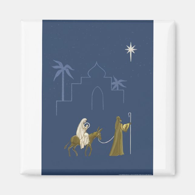 NOB161 Mary and Joseph.tif Magnet (Front)