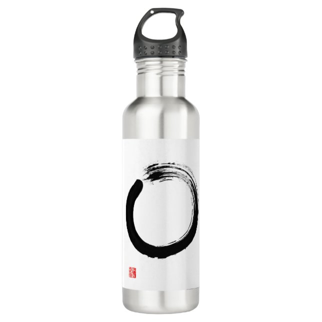 NOB57 Zen 3.tif Stainless Steel Water Bottle (Front)