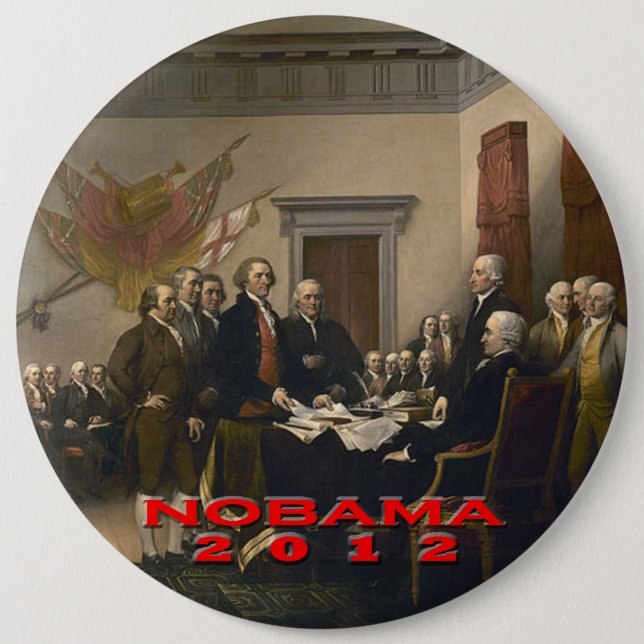 Nobama 2012 button (Front)
