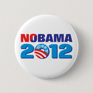 NOBAMA 2012 BUTTON