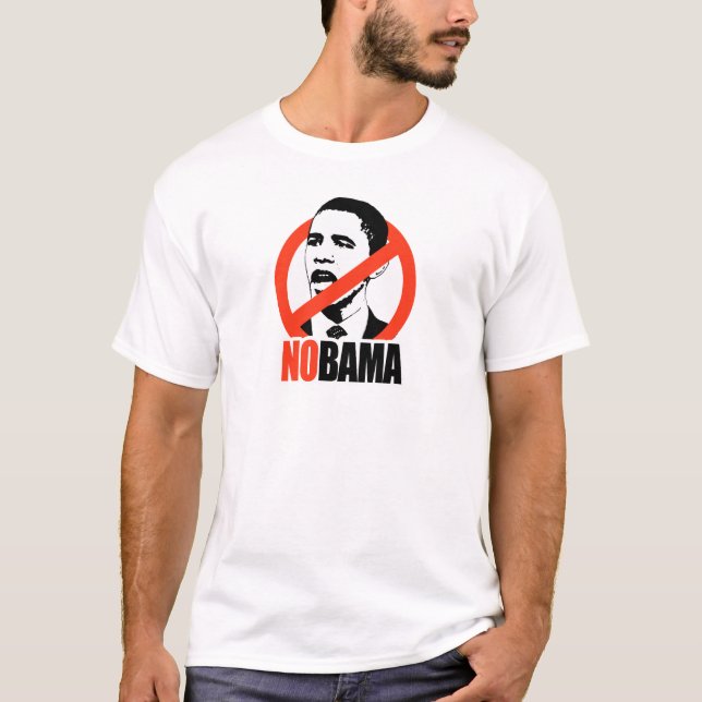 NOBAMA / ANTI-OBAMA T-SHIRT (Front)
