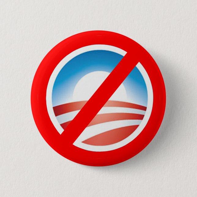 NOBAMA Anti Obama T shirts, Mugs, Hoodies Button (Front)
