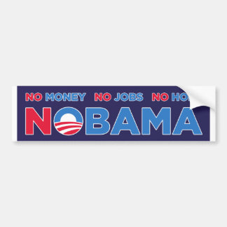 NOBAMA BUMPER STICKER