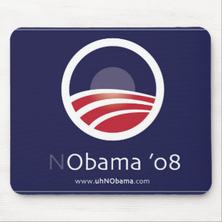 NObama for President 08 Election Mouse Pad