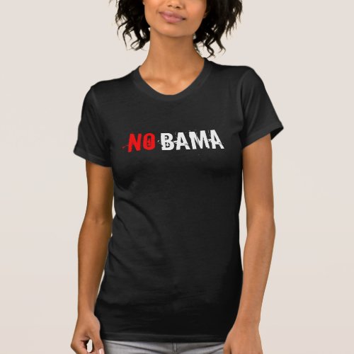 NOBAMA No Obama T_shirt