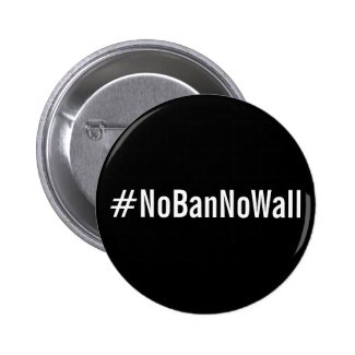 #NoBanNoWall, bold white text on black button