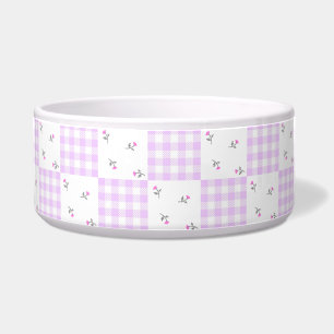 Nobara Check Pink Bowl