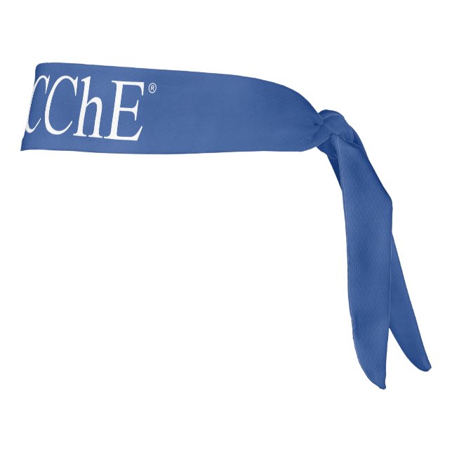 NOBCChE Tie Headband - White logo (Rotate 90)