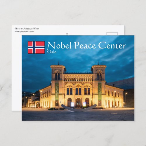 Nobel Peace Center Postcard