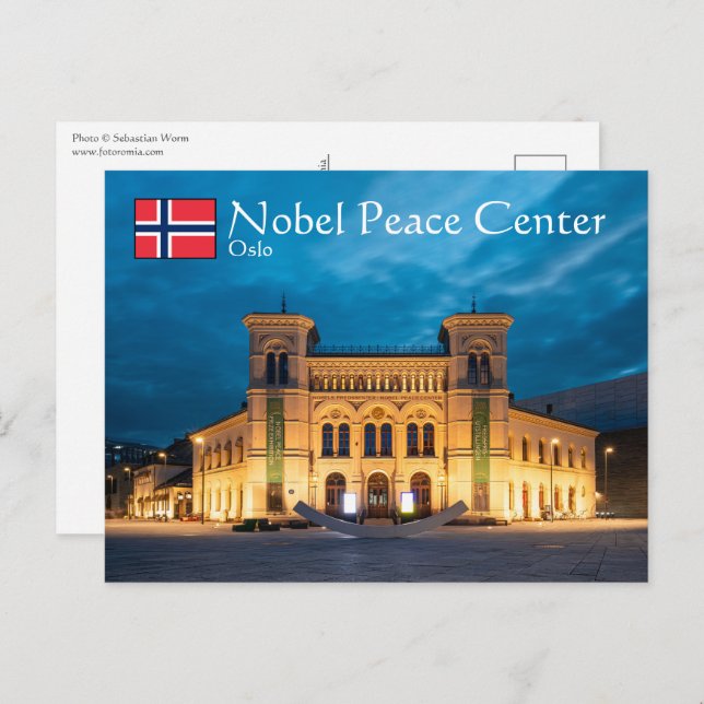 Nobel Peace Center Postcard (Front/Back)