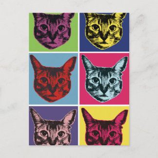 Nobigao Pop Cat Postcard