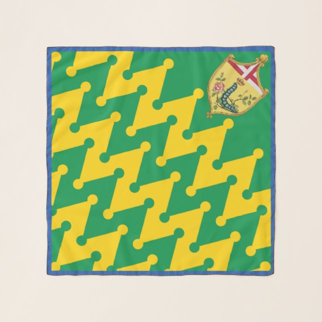 Nobile Contrada del Bruco (Caterpillar) Palio Scarf (Front)
