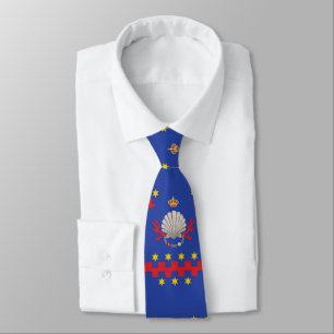 Nobile Contrada del Nicchio (Seashell) Neck Tie