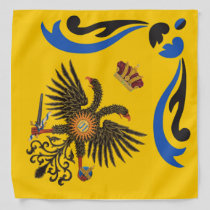 Nobile Contrada dell Aquila (Eagle) Palio di Siena Bandana