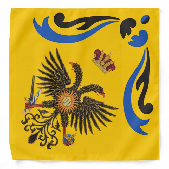 Nobile Contrada dell Aquila (Eagle) Palio di Siena Bandana