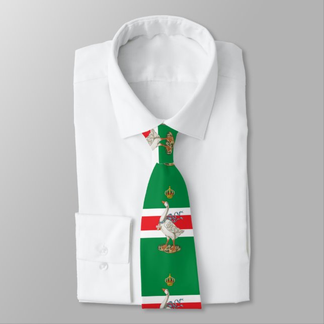 Nobile Contrada dell' Oca (Goose) Neck Tie (Tied)