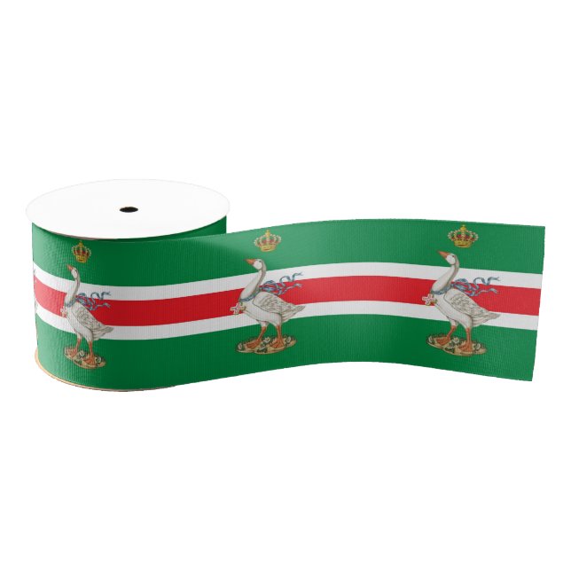Nobile Contrada dell' Oca (Goose) Palio Grosgrain Ribbon (Spool)