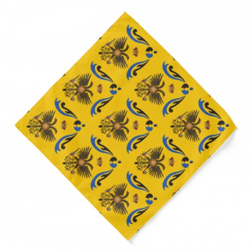 Nobile Contrada dellAquila Palio di Siena Eagle Bandana