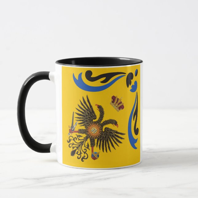 Nobile Contrada dell'Aquila Palio di Siena (Eagle) Mug (Left)