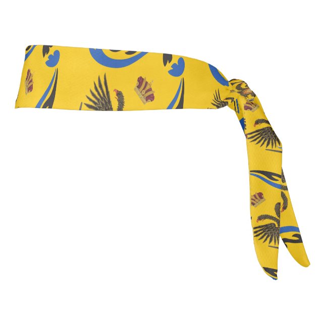 Nobile Contrada dell'Aquila Palio di Siena (Eagle) Tie Headband (Rotate 90)