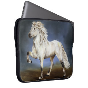 Nobility- Icelandic Horse Laptop Sleeve