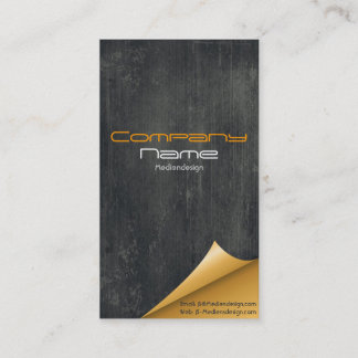 Noble and creative grunge media business card