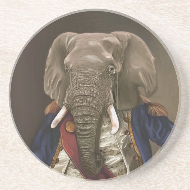Noble Beasts - Dandy Elephant Coaster (Front)