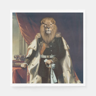 Noble Beasts - Dandy Lion Napkins