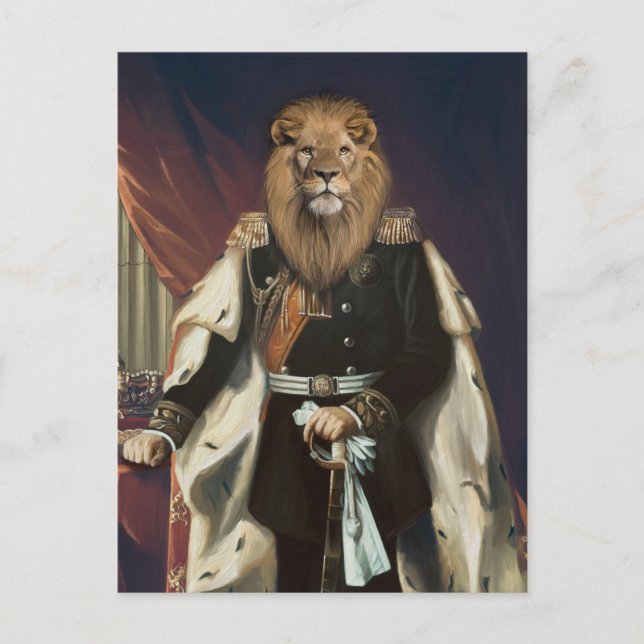 Noble Beasts - Dandy Lion  Postcard (Front)