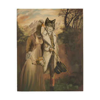 Noble Beasts - Wolf in Sheep's Clothing Wood Wall Art