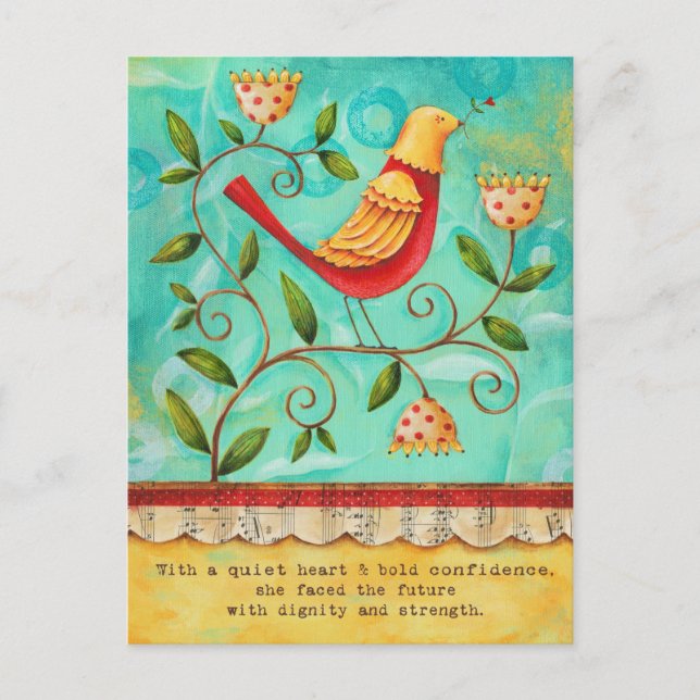 Noble Bird- Postcard (Front)