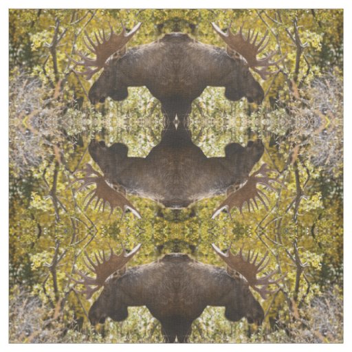 Noble Bull Moose Fabric