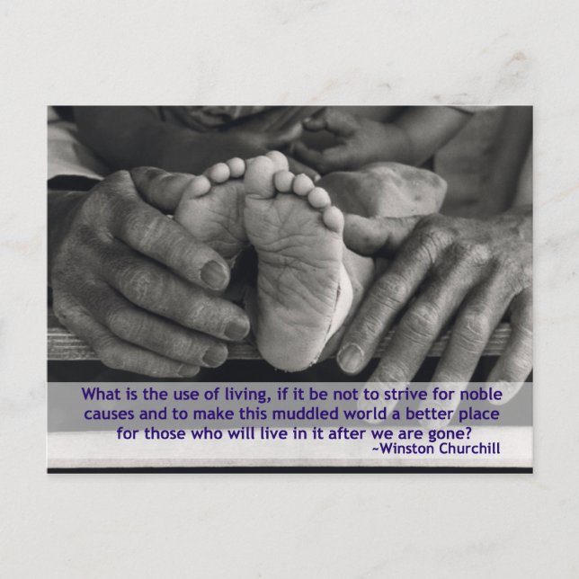 Noble Causes Postcard (Front)