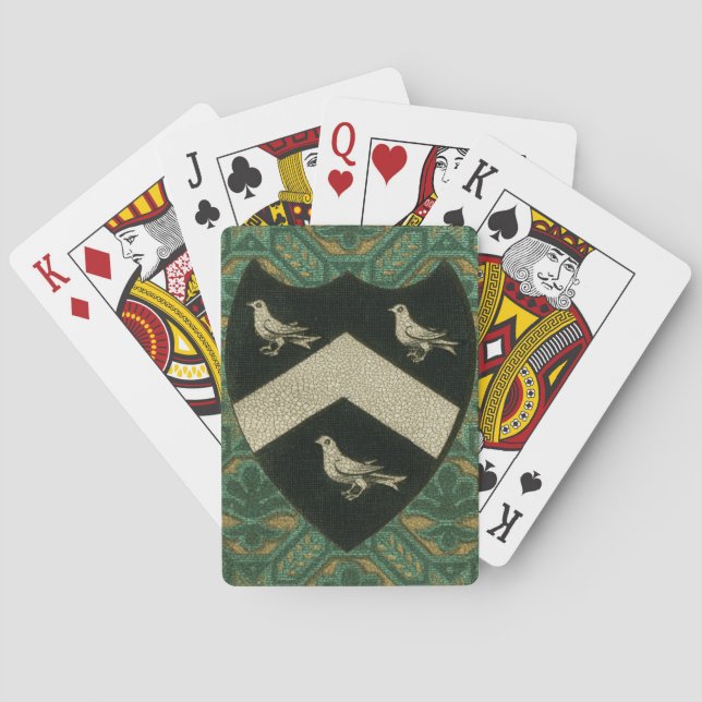Noble Crest II Poker Cards (Back)