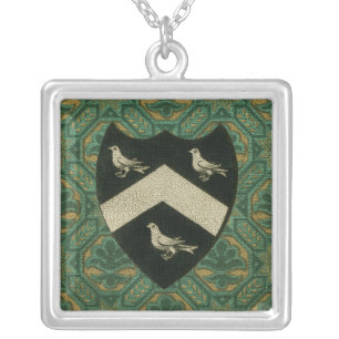 Noble Crest II Silver Plated Necklace
