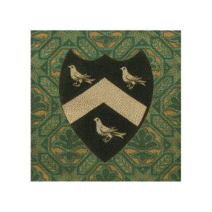 Noble Crest II Wood Wall Art