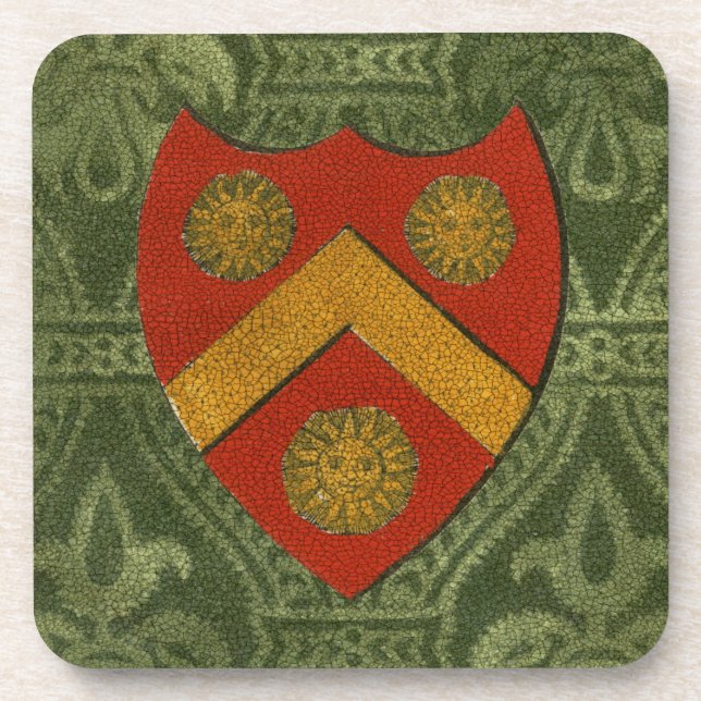 Noble Crest V Beverage Coaster (Front)