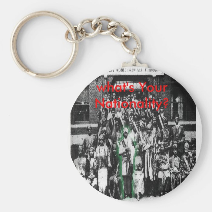 Noble Drew Ali Keychain