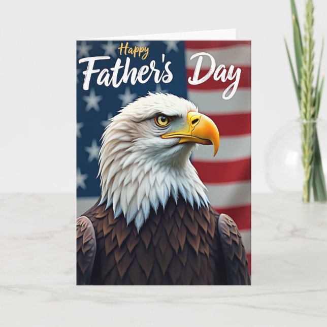 Noble Fathers Day Bird Card (Front)