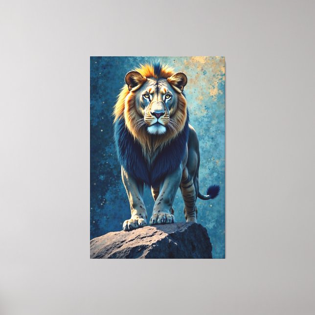 Noble Gaze Canvas Print (Front)