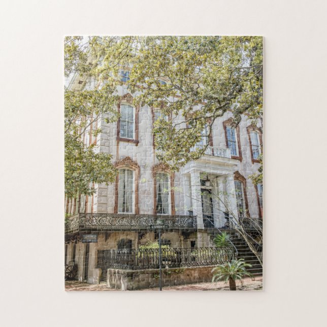 Noble Hardee Mansion Savannah Puzzle (Vertical)