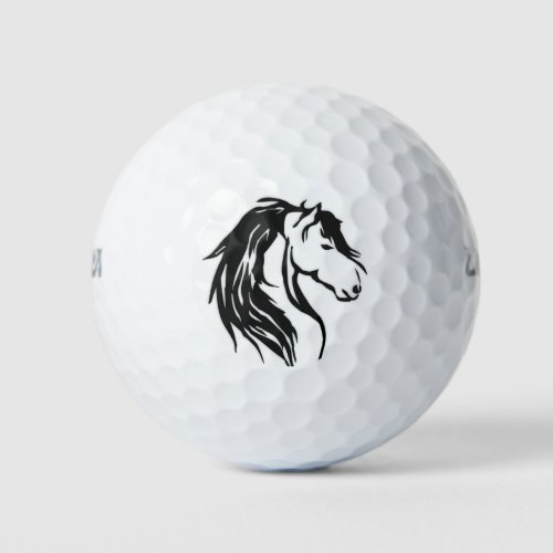 Noble Horse Head Golf Balls
