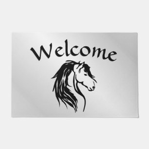Noble Horse Welcome Doormat