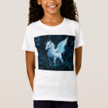 Noble Pegasus in a Midnight Glade T-Shirt
