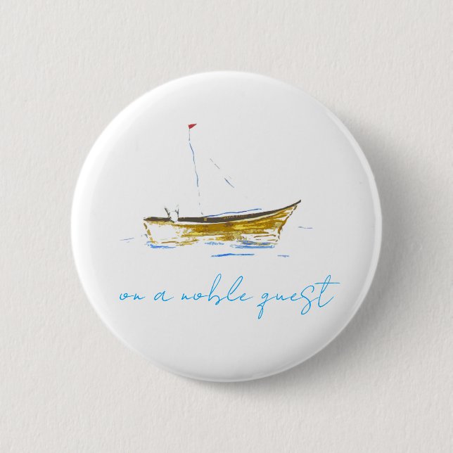 Noble Quest Button (Front)