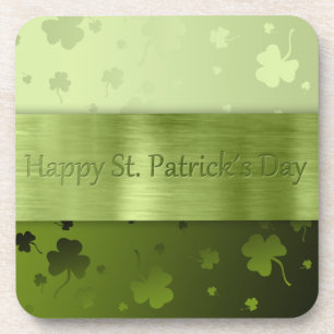 Noble St. Patrick's Day Shamrocks - Cork Coaster