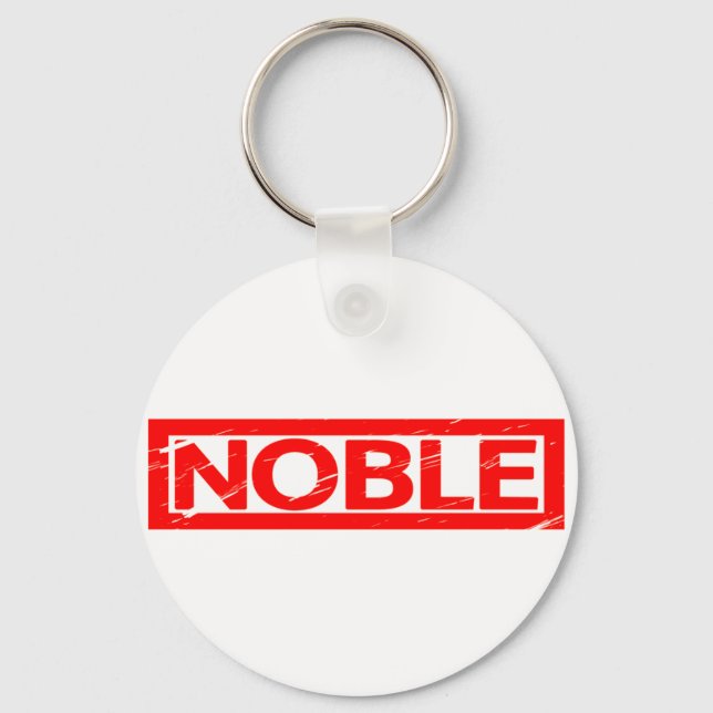 Noble Stamp Keychain (Front)