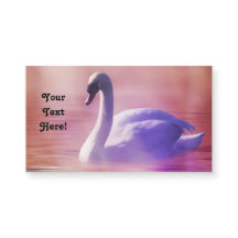 Noble Swan Magnetic Business Card