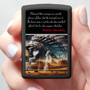 Noble Warrior Sunset  Zippo Lighter