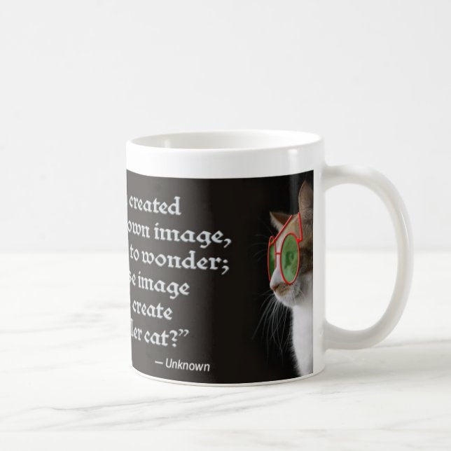 Nobler Cat Coffee Mug (Right)